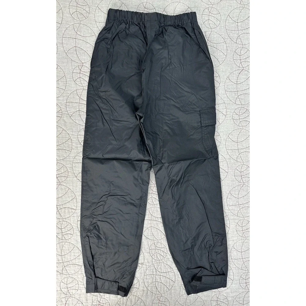 Columbia Kids Cypress Brook II Rain Shell Pants Black‎ Size Medium 10/12